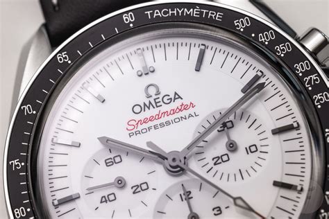 craig omega white dial speedmaster.